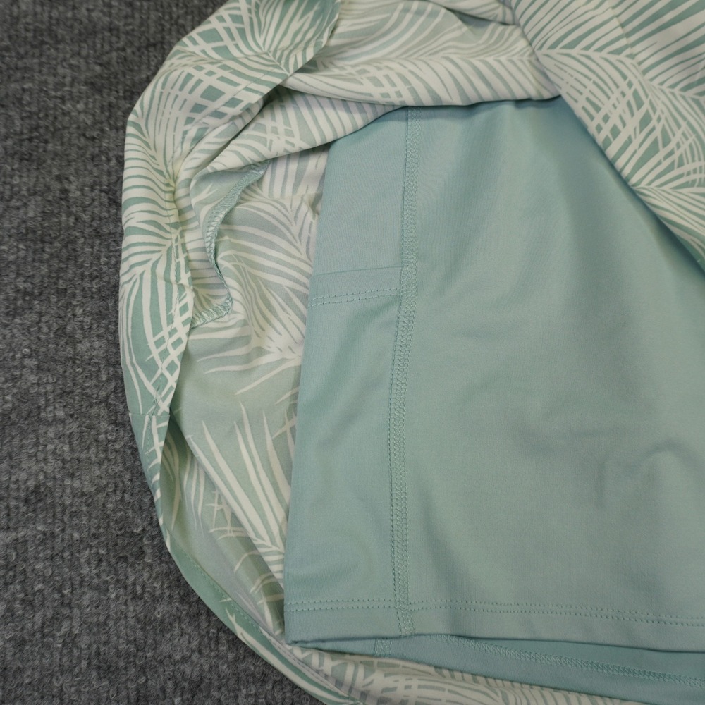 NEW Tommy Bahama Skort Skirt XL Green Palm Print Everyday Active Tennis Golf - Picture 8 of 11